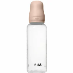 PP-Flasche 2er Pack Baby Bottle Round 270 ml + Silikon-Trinksauger - Blush