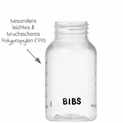PP-Flasche 2er Pack Baby Bottle Round 150 ml + Latex-Trinksauger - Blush