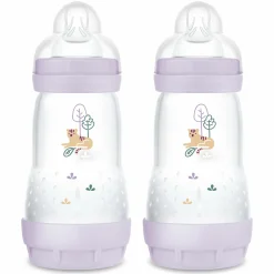 PP-Flasche 2er Pack Easy Start Anti-Colic 260 ml - Lila