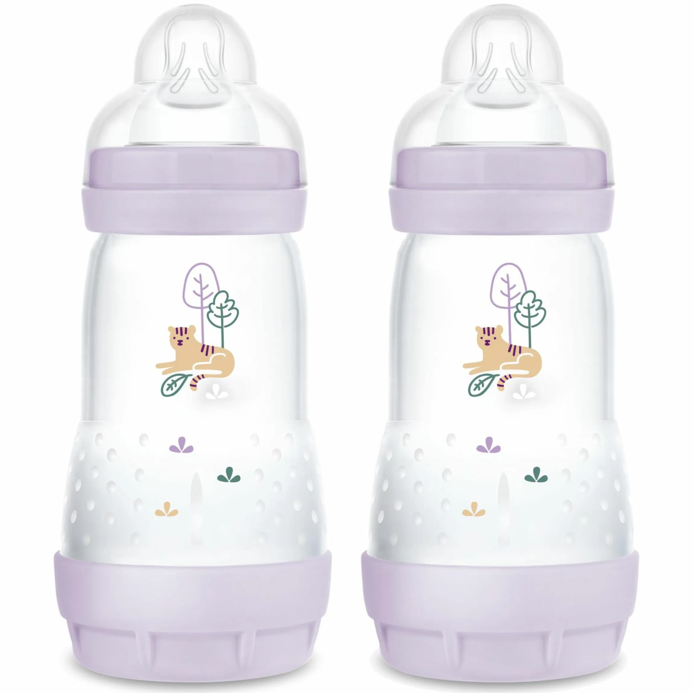 PP-Flasche 2er Pack Easy Start Anti-Colic 260 ml - Lila