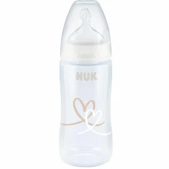 PP-Flasche 3er Pack First Choice Plus 300 ml + Silikon-Sauger Gr. M - Temperature Control - Rosa