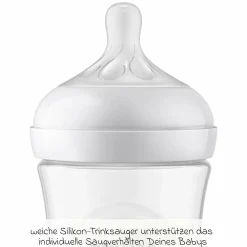 PP-Flasche 2er Pack Natural Response 330ml + Silikon-Sauger 3M+