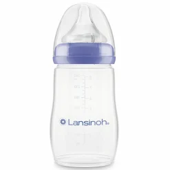 PP-Flasche 240ml mit Natural Wave® Trinksauger Gr. M