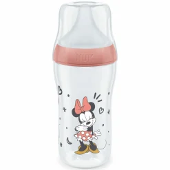 PP-Flasche Perfect Match 260 ml + Silikon-Sauger Gr. M - Disney Minnie Mouse - Rot