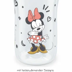 PP-Flasche Perfect Match 260 ml + Silikon-Sauger Gr. M - Disney Minnie Mouse - Rot