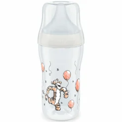 PP-Flasche Perfect Match 260 ml + Silikon-Sauger Gr. M - Disney Winnie Pooh - Weiß
