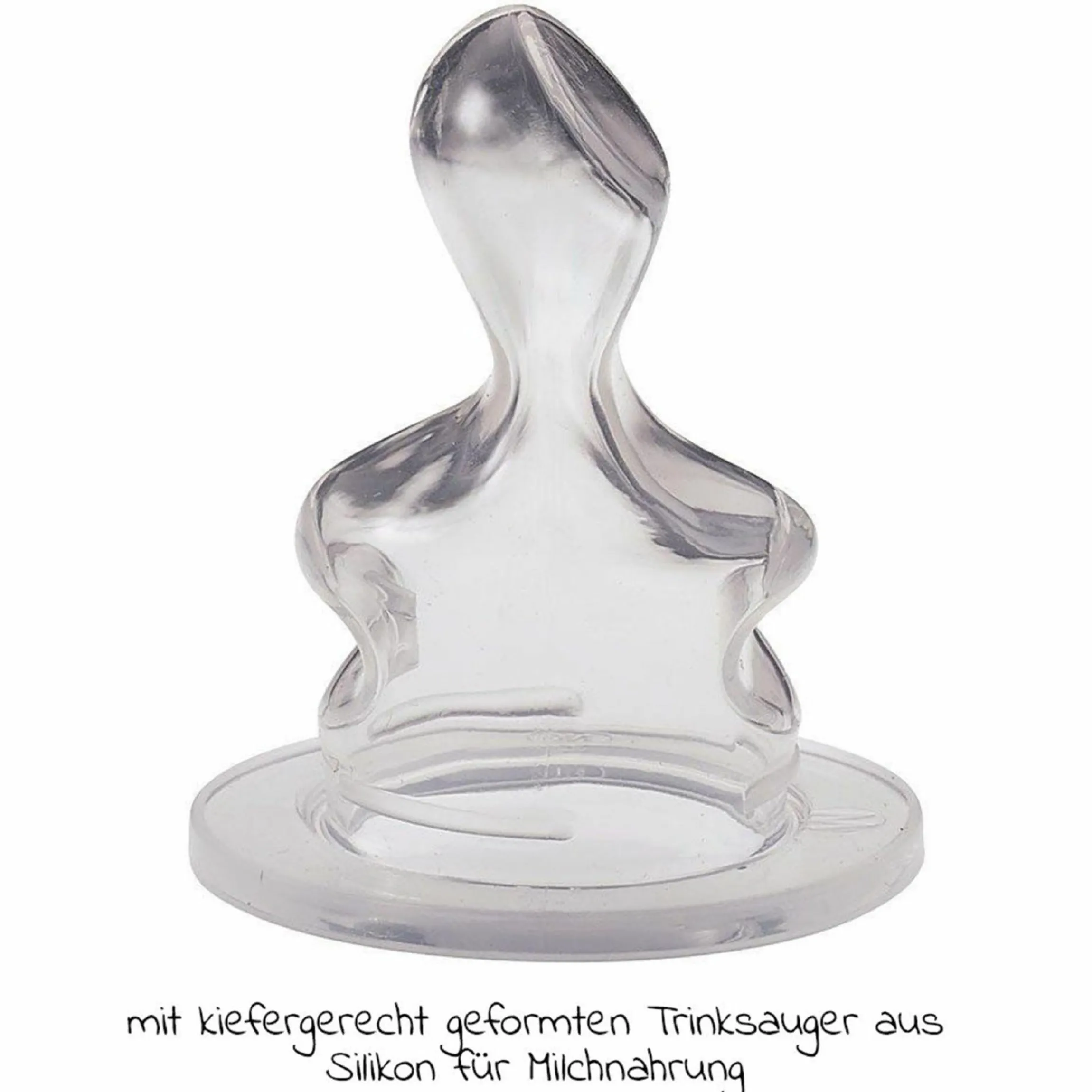 PP-Flasche Trendy 250 ml - Silikon Gr. 1 M - Blau
