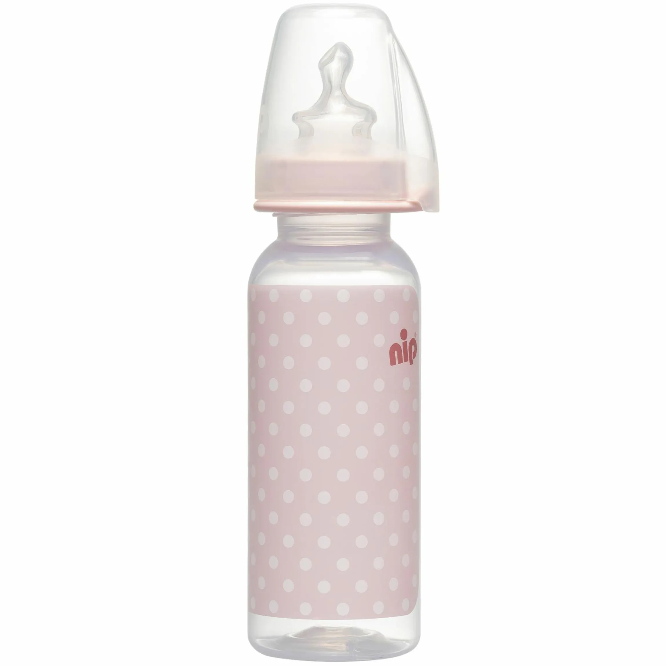 PP-Flasche Trendy 250 ml - Silikon Gr. 1 M - Pink