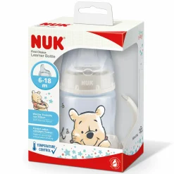 PP-Trinklernflasche First Choice Plus 150 ml + Silikon-Tülle - Temperature Control - Disney Winnie Pooh