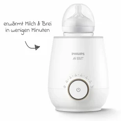 Premium Starter-Set PP Natural 9-tlg. - Babykostwärmer + 4x Babyflasche + 1x Flaschenbürste + 3x Spucktuch