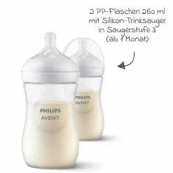 Premium Still-Set Basic 12-tlg. - Handmilchpumpe + 2 Babyflaschen + 5 Mehrwegbecher + 1 Flaschenbürste + 3 Spucktücher