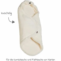 Pucknest warme Rundum-Kuscheleinlage für Kombitasche & Falttasche - Beige - Kollektion 2024