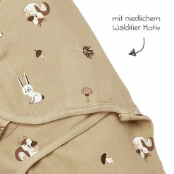 Pucksack - Forest Animals - Sand - Gr. 0-3 Monate