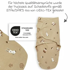 Pucksack - Forest Animals - Sand - Gr. 0-3 Monate