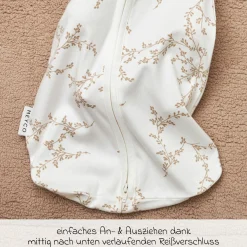 Pucksack / Schlafsack 2in1 Cocoon - Branches - Sand - Gr. 4-8 Monate