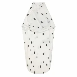 Pucksack Cozy Swaddle Bag GOTS - Bricks - Milky