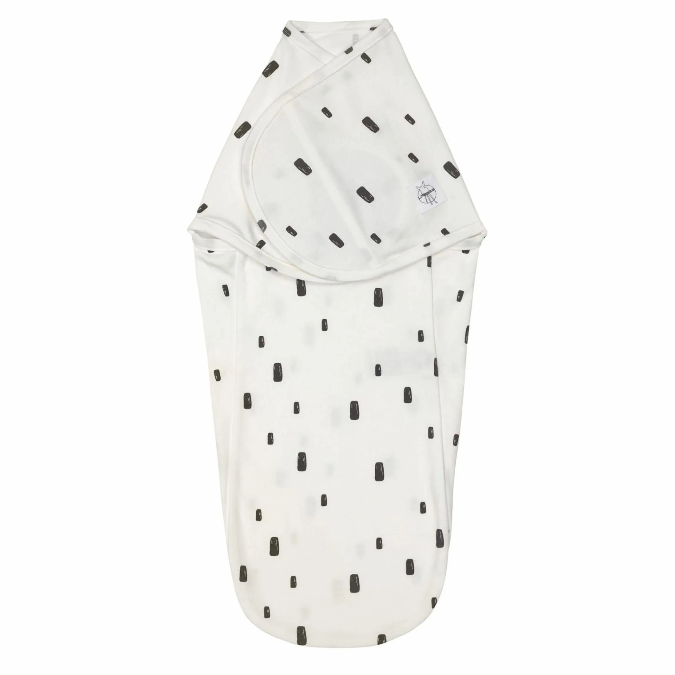 Pucksack Cozy Swaddle Bag GOTS - Bricks - Milky