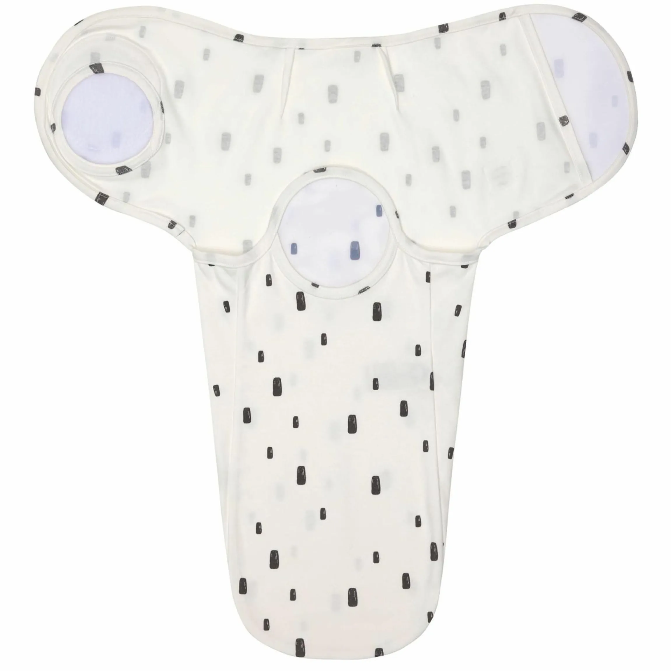 Pucksack Cozy Swaddle Bag GOTS - Bricks - Milky