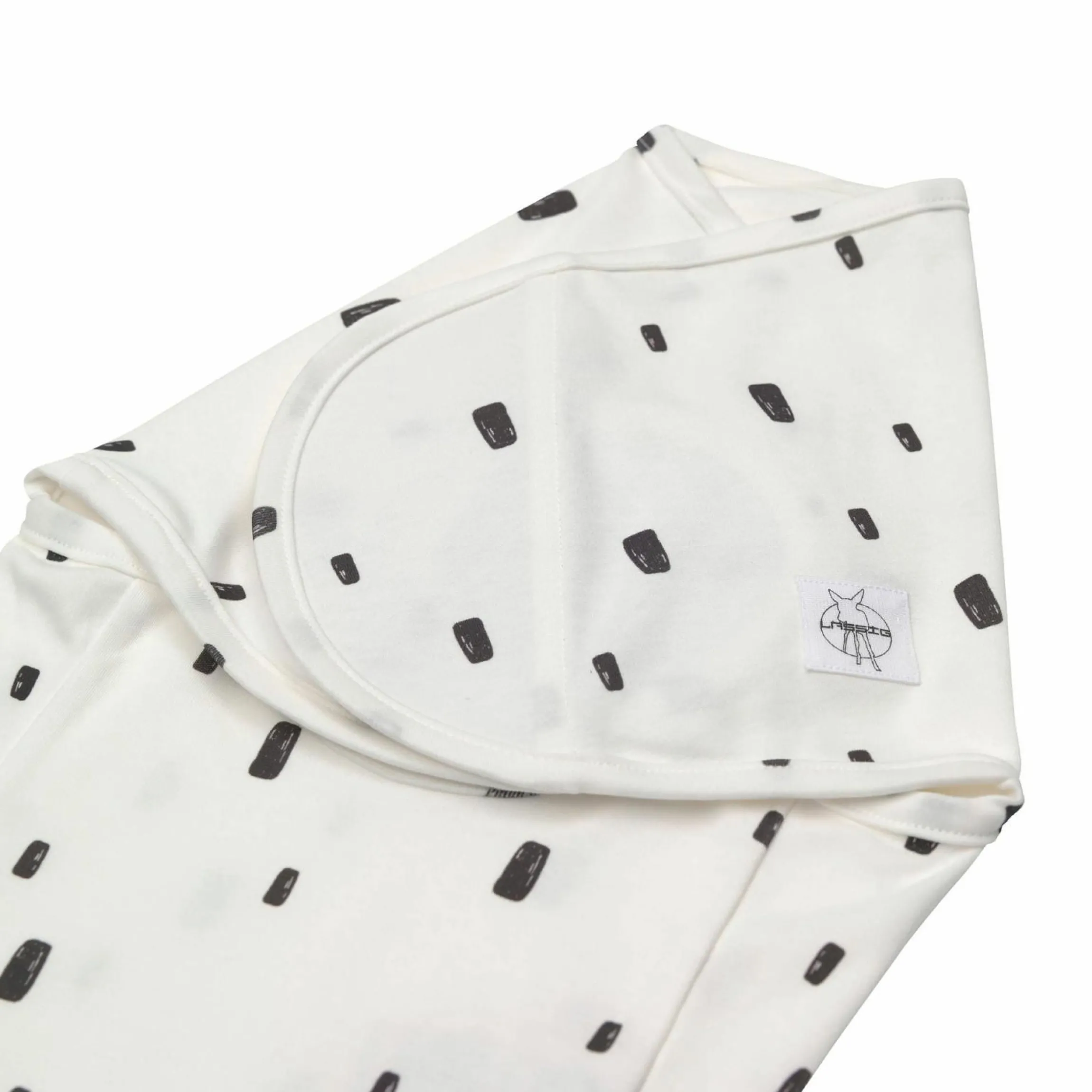 Pucksack Cozy Swaddle Bag GOTS - Bricks - Milky