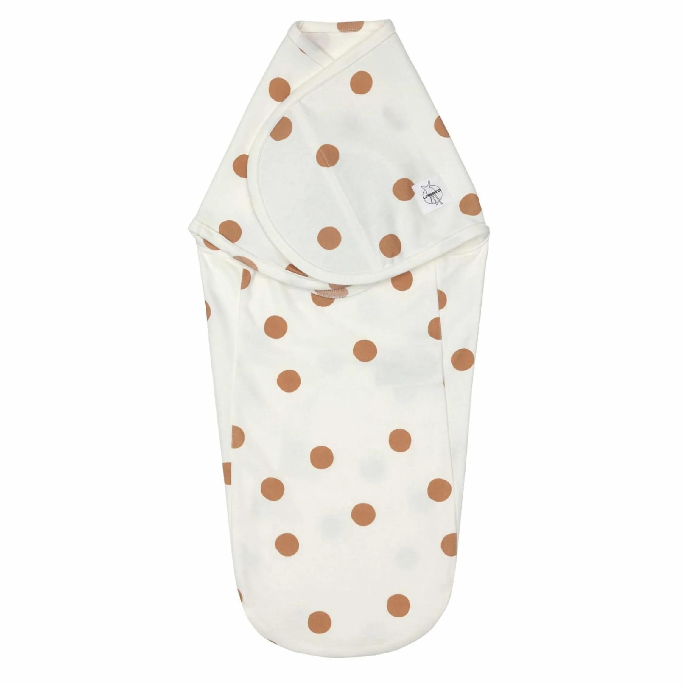 Pucksack Cozy Swaddle Bag GOTS - Big Dots - Milky