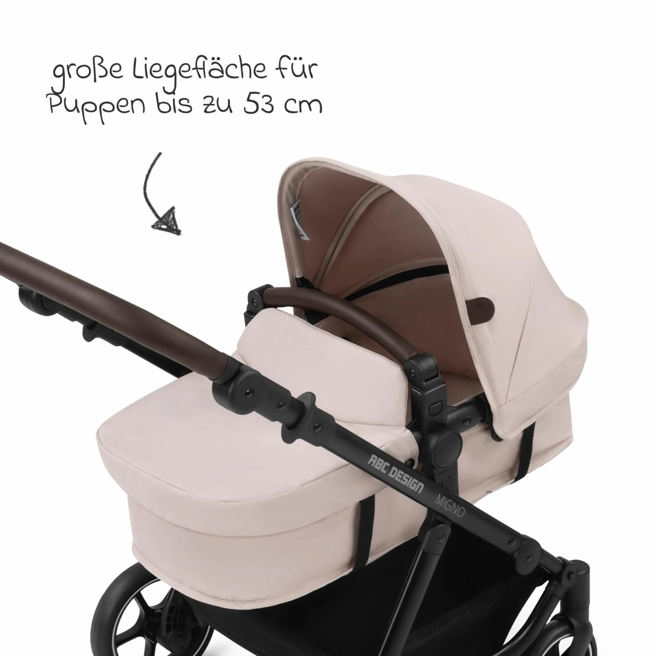 Puppenwagen Migno ab 3 Jahre - Berry