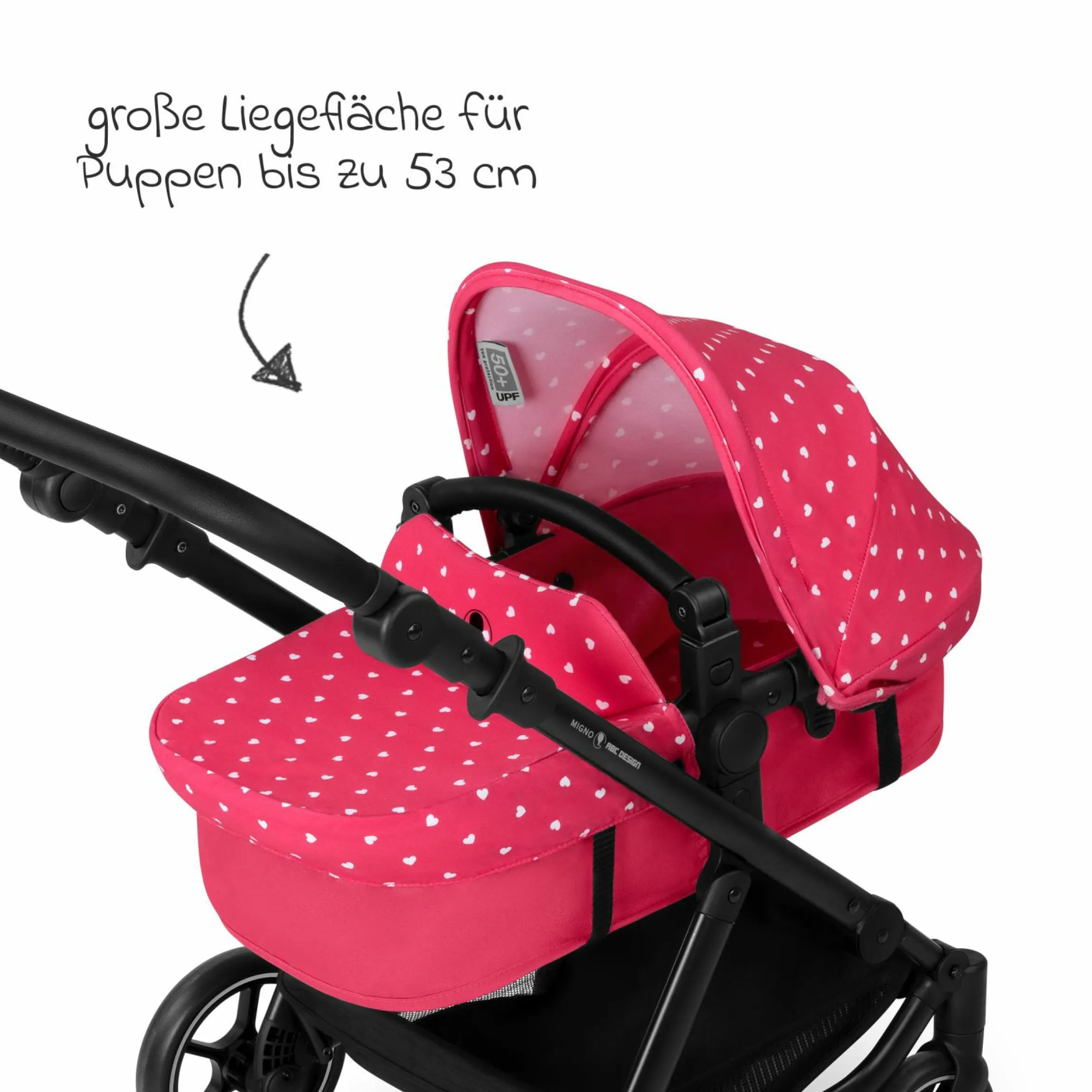 Puppenwagen Migno ab 3 Jahre - Candy