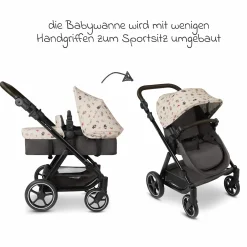Puppenwagen Migno ab 3 Jahre - Teddy