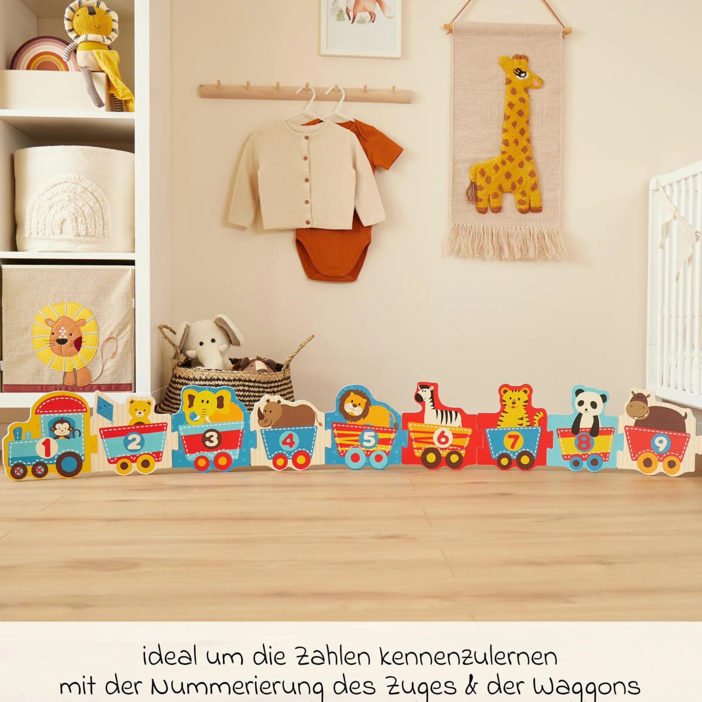 Puzzlematte 18-tlg. - Tierzug