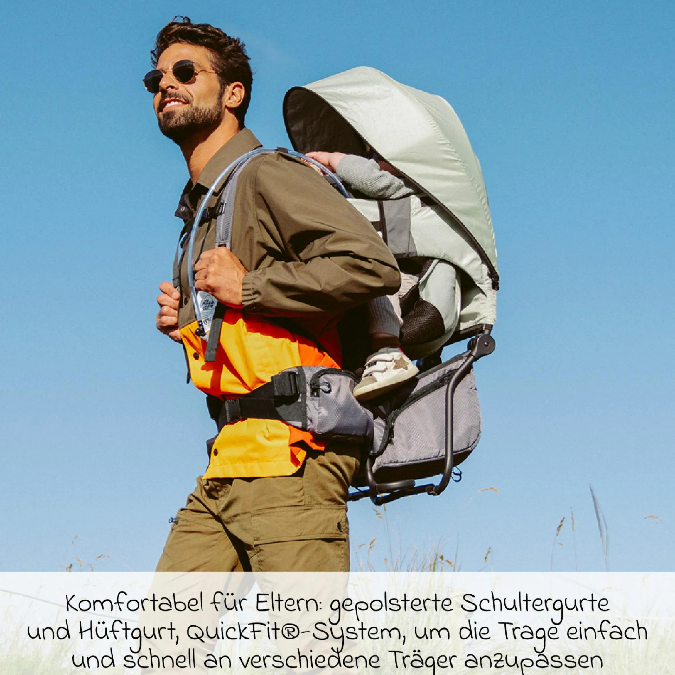 Rückentrage Moov & Hike - Green
