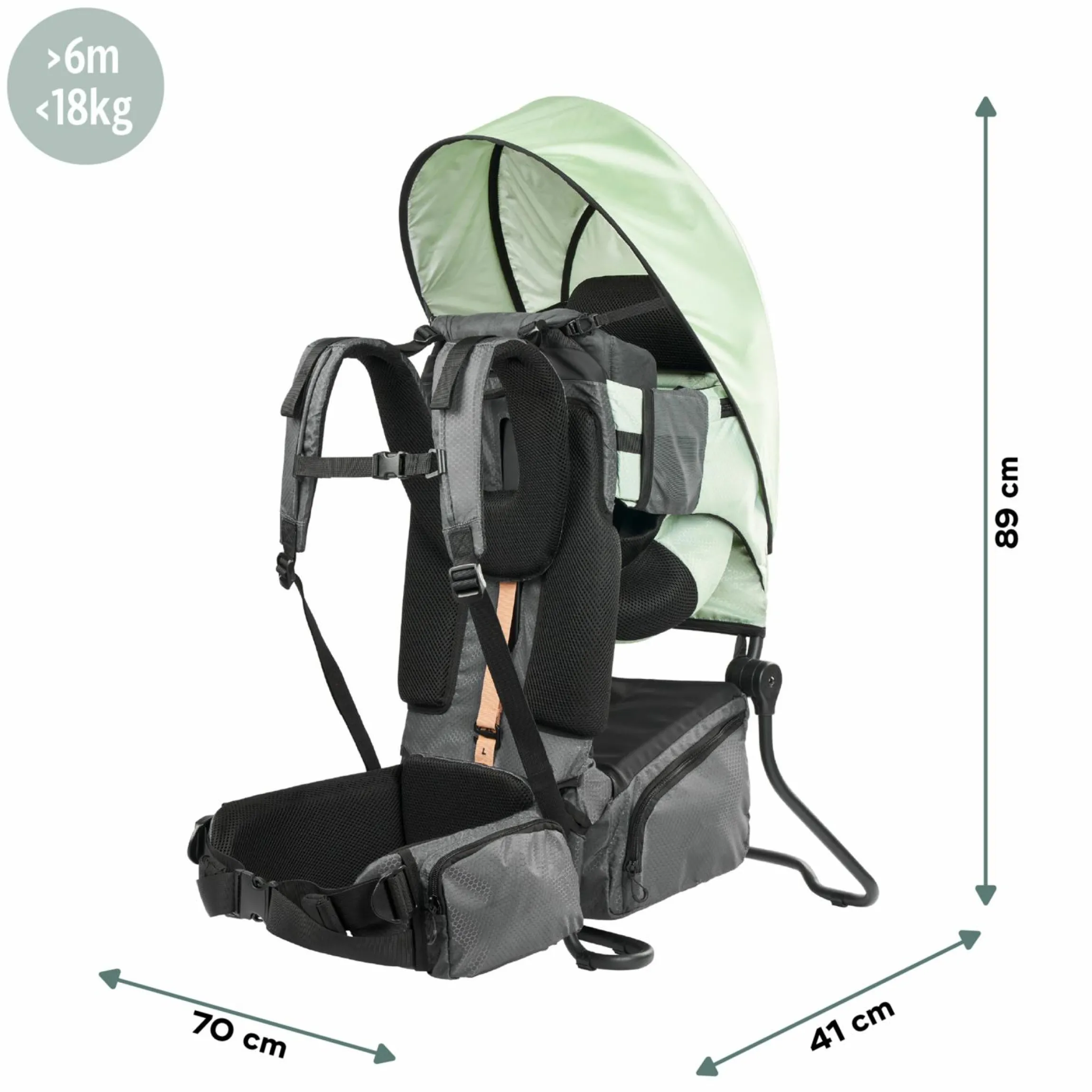 Rückentrage Moov & Hike - Green