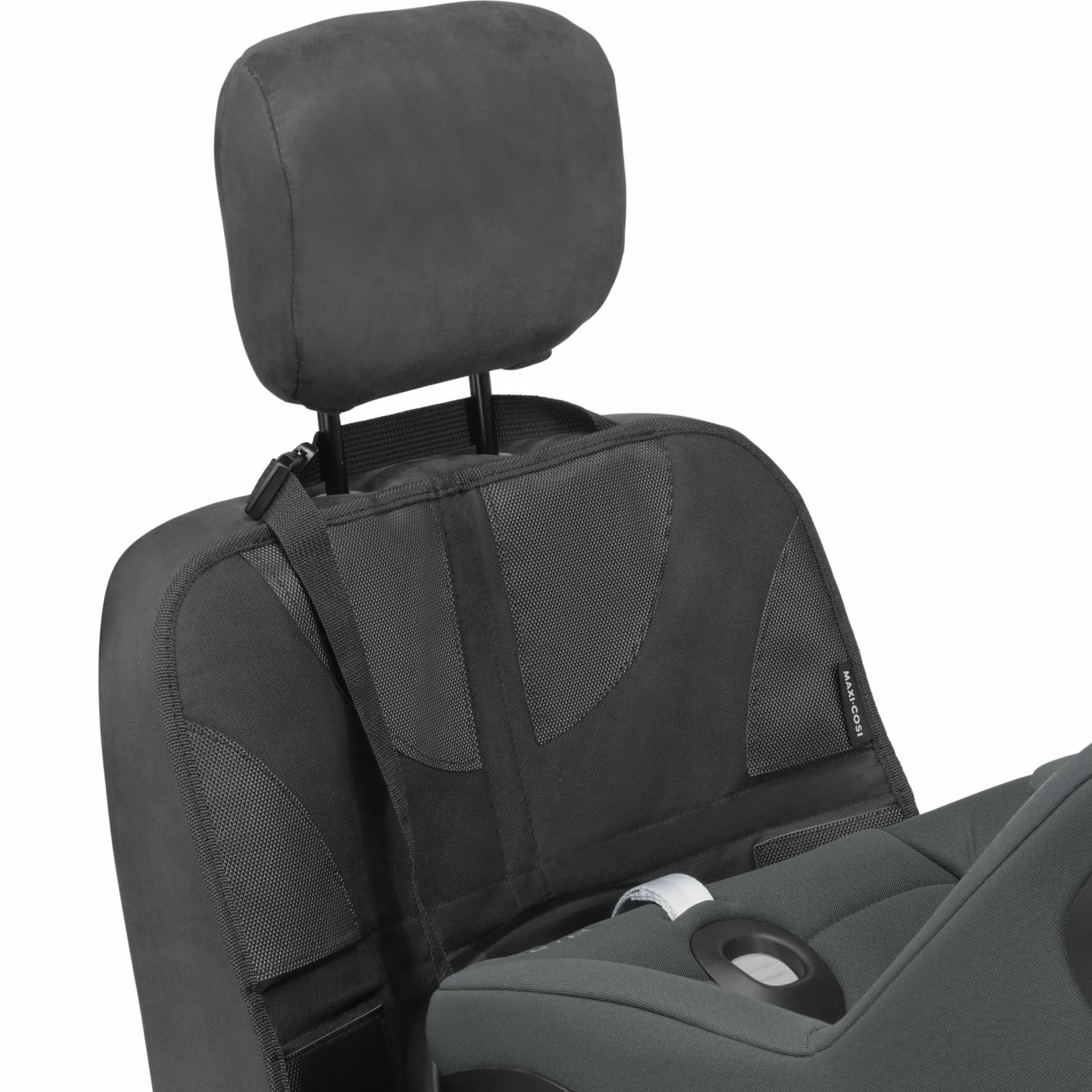Rücksitzschoner und Polsterschutz für Babyschalen & Kindersitze - Black - Kollektion 2025