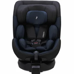 Reboarder-Kindersitz Hero 360 SL ab Geburt - 4 Jahre (40 cm -105 cm) drehbar inkl. Isofix-Basis - Twill Navy - Kollektion 2025