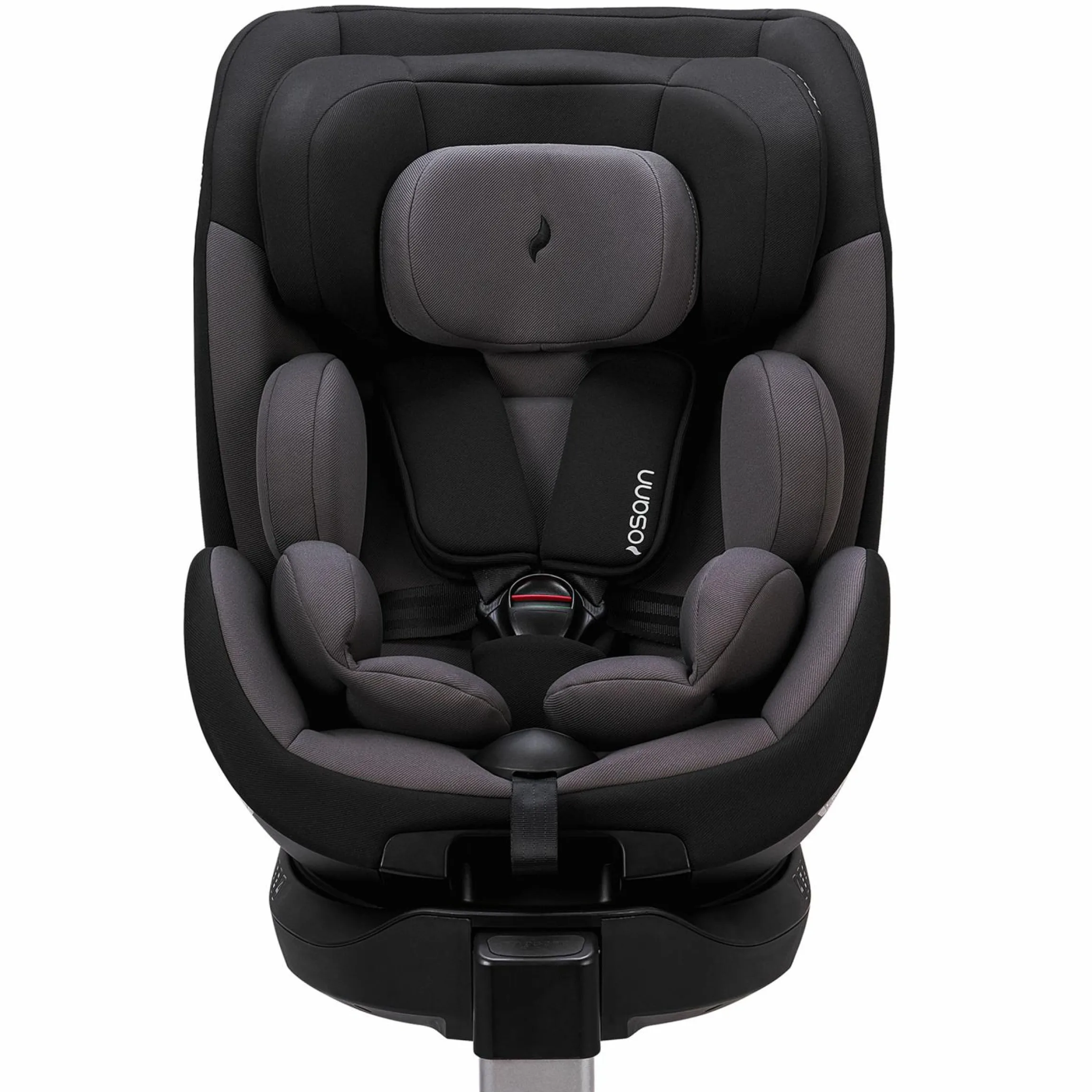 Reboarder-Kindersitz Hero 360 SL ab Geburt - 4 Jahre (40 cm -105 cm) drehbar inkl. Isofix-Basis - Twill Black - Kollektion 2025