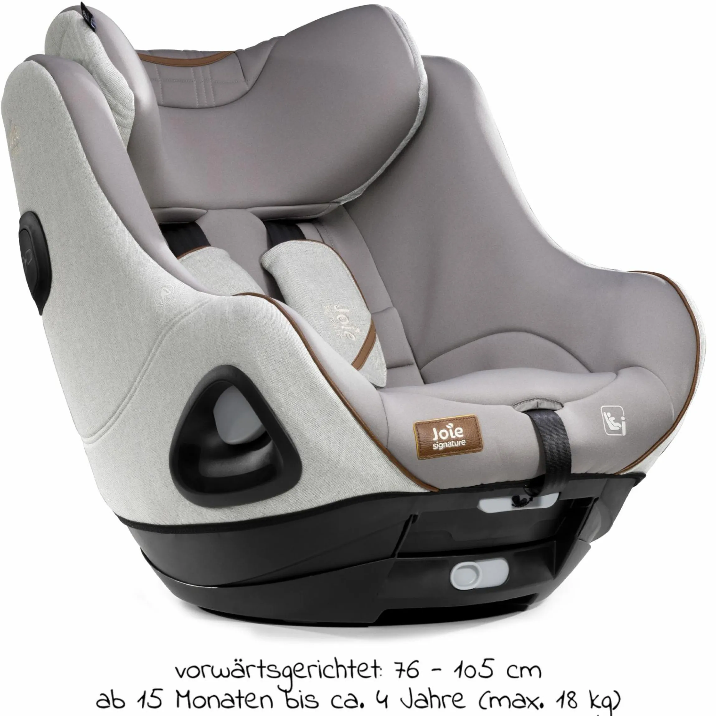 Reboarder-Kindersitz i-Harbour ab Geburt - 4 Jahre (40 cm - 105 cm) 360° drehbar - Signature - Oyster