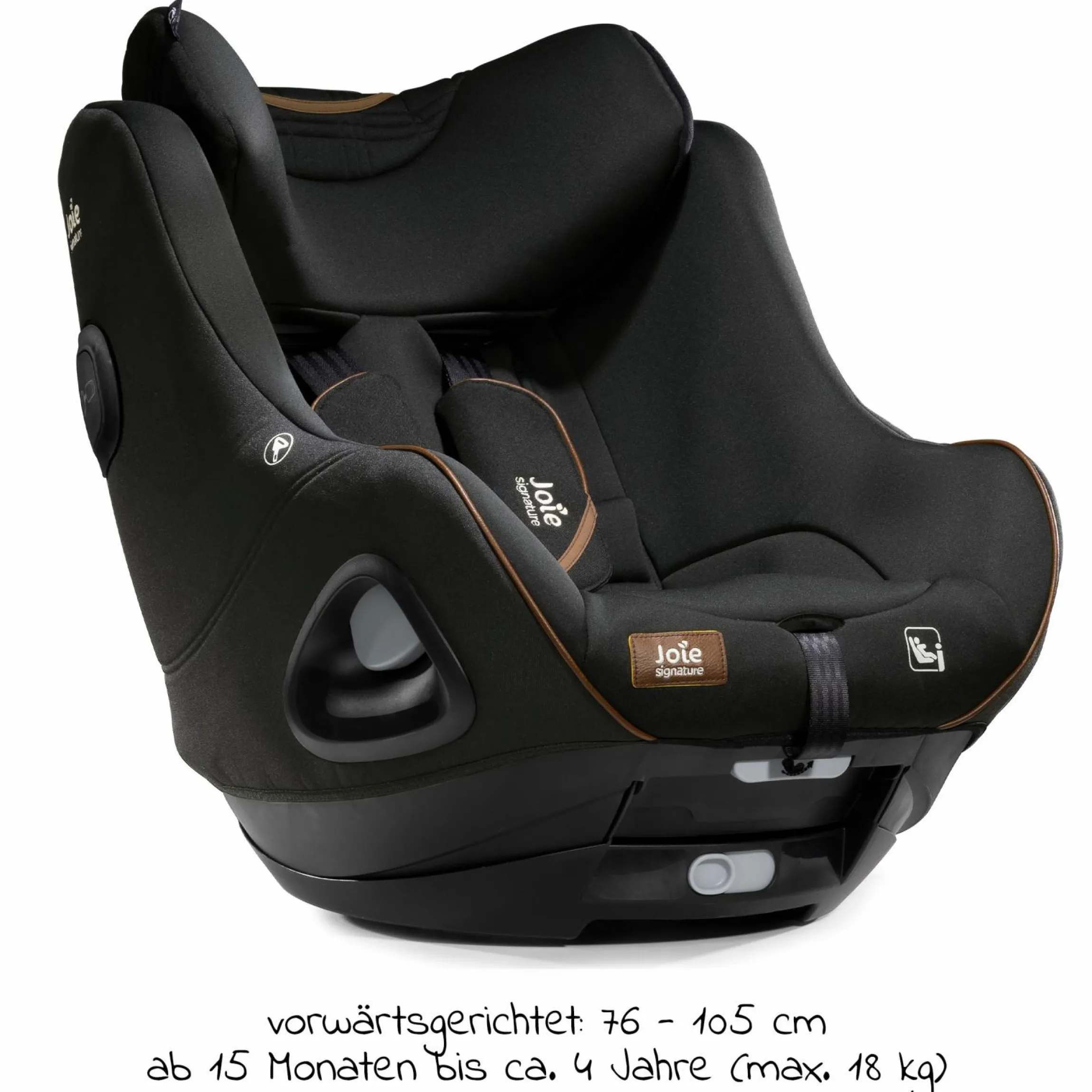 Reboarder-Kindersitz i-Harbour ab Geburt - 4 Jahre (40 cm - 105 cm) 360° drehbar - Signature - Eclipse