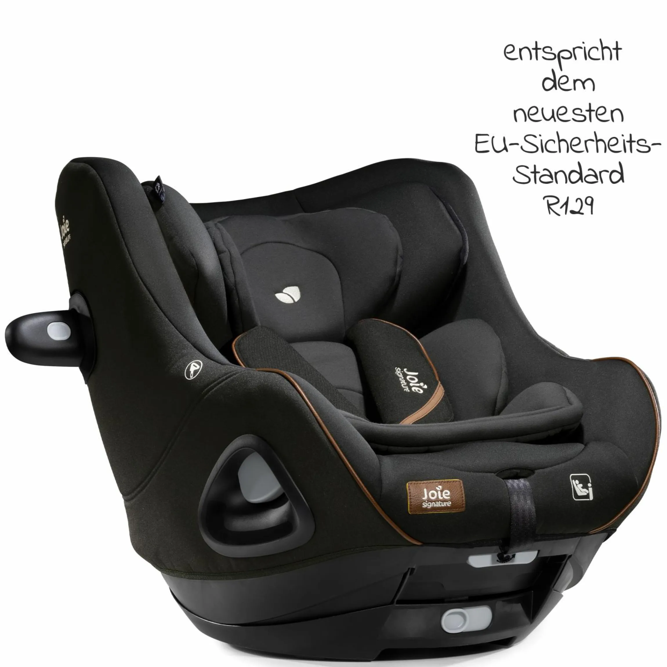 Reboarder-Kindersitz i-Harbour ab Geburt - 4 Jahre (40 cm - 105 cm) 360° drehbar - Signature - Eclipse