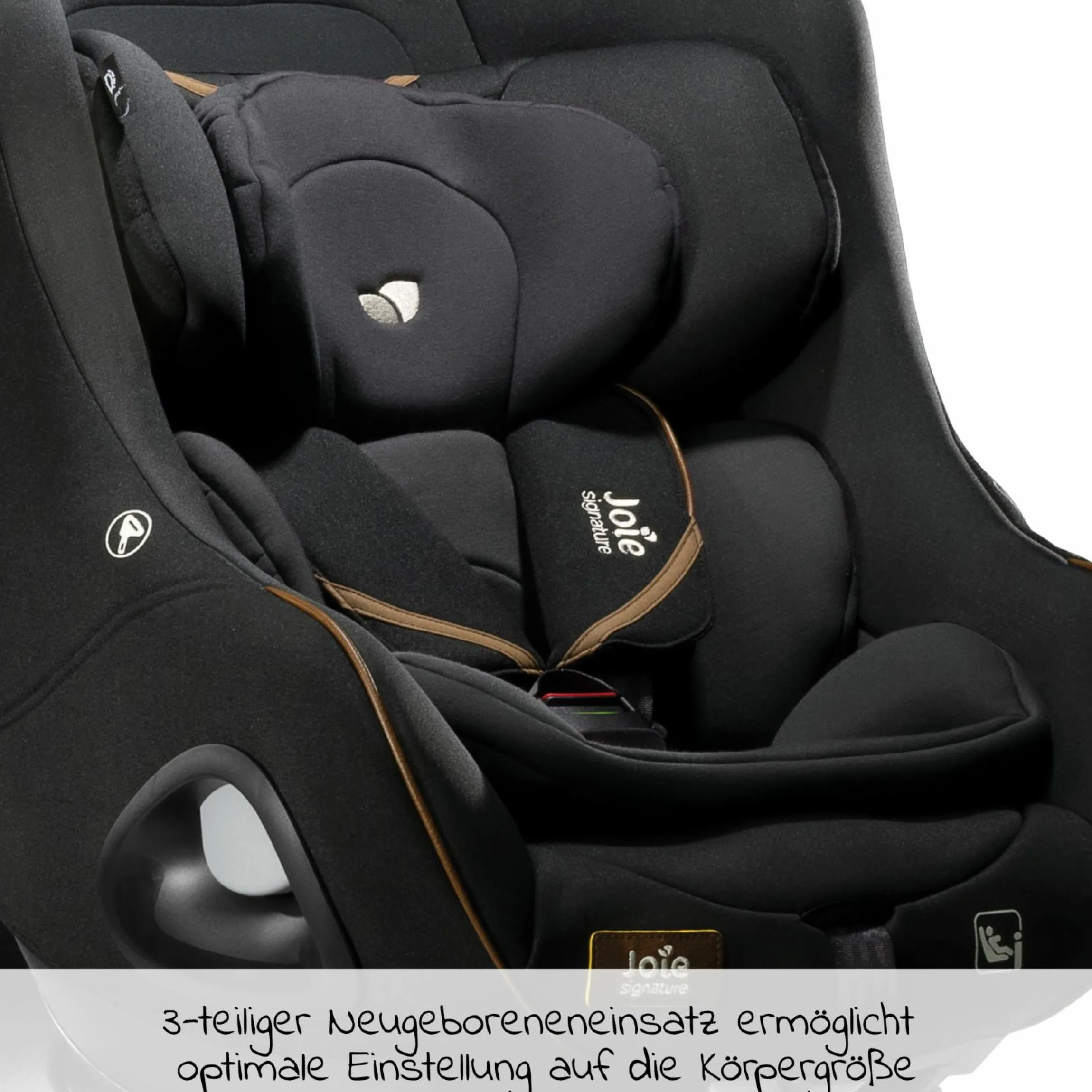 Reboarder-Kindersitz i-Harbour ab Geburt - 4 Jahre (40 cm - 105 cm) 360° drehbar - Signature - Eclipse