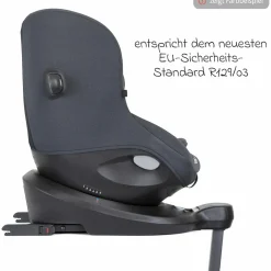 Reboarder-Kindersitz i-Spin 360 ab Geburt - 4 Jahre (40 cm - 105 cm) mit Isofix-Basis & Sitzverkleinerer - Thyme - Kollektion 2025