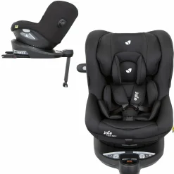 Reboarder-Kindersitz i-Spin 360 R i-Size - ab Geburt - 4 Jahre (40-105 cm) mit Isofix-Basis - Coal
