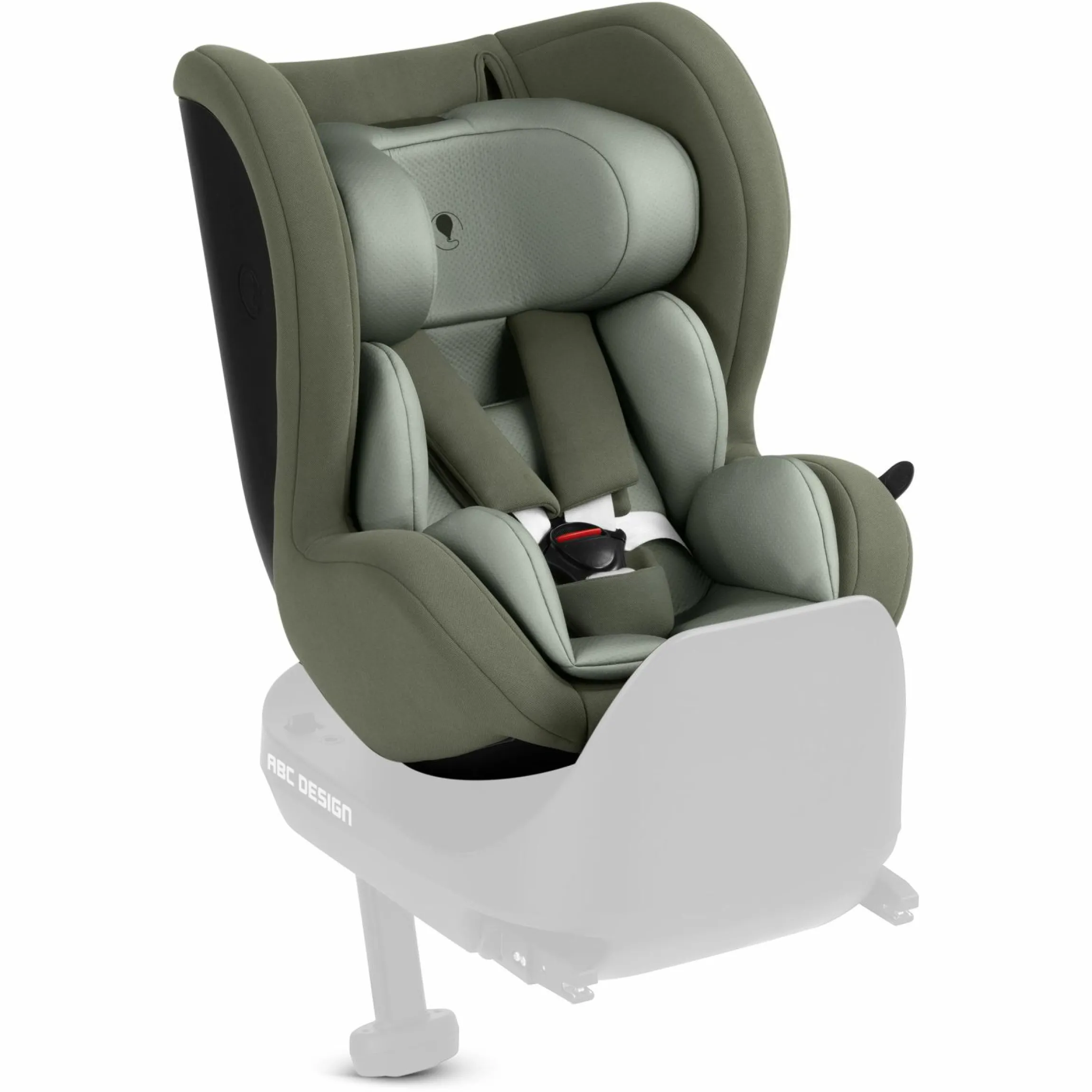 Reboarder-Kindersitz Lily i-Size ab Geburt - 4 Jahre (45 cm - 105 cm) inkl. Sitzverkleinerer - Sage - Kollektion 2025