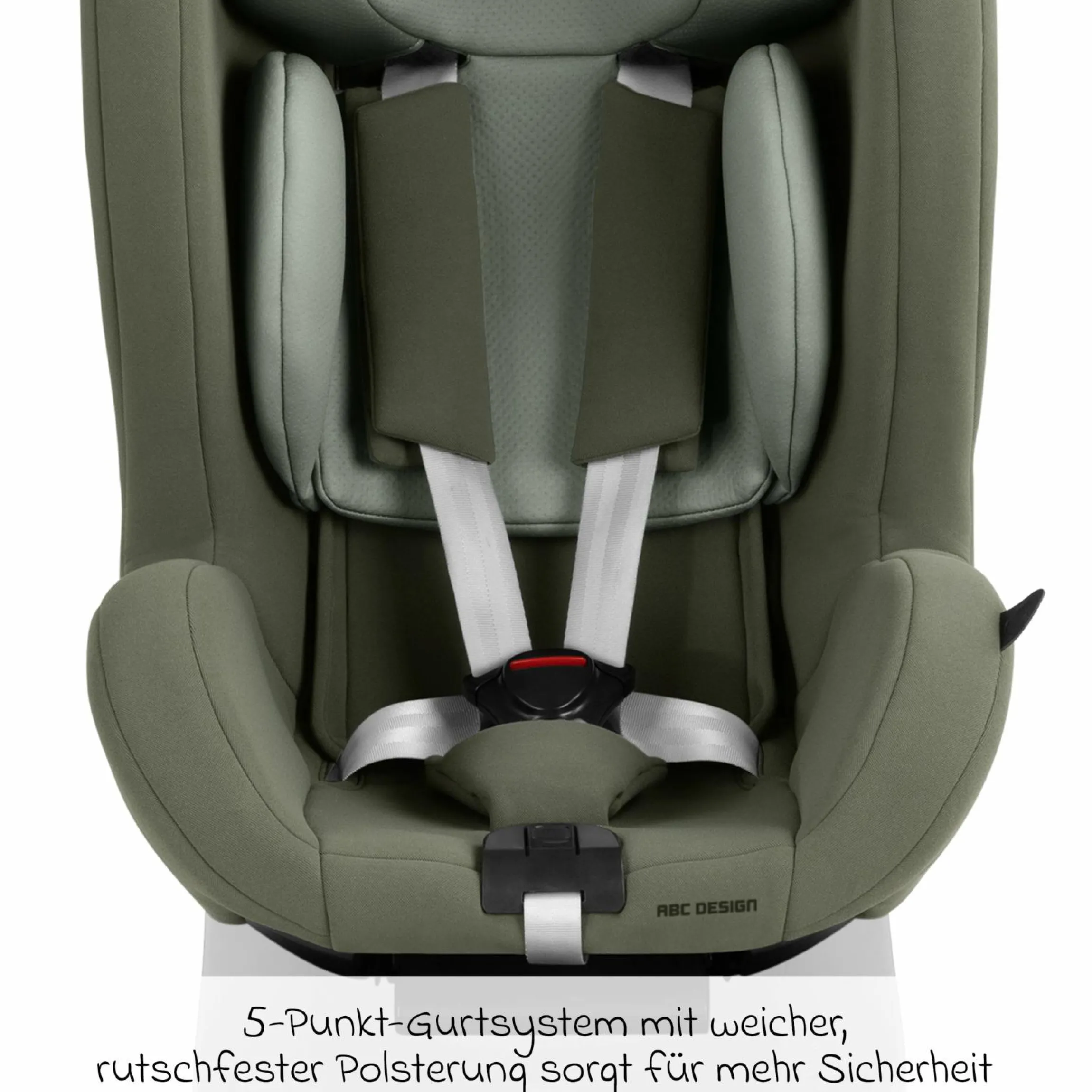 Reboarder-Kindersitz Lily i-Size ab Geburt - 4 Jahre (45 cm - 105 cm) inkl. Sitzverkleinerer - Sage - Kollektion 2025