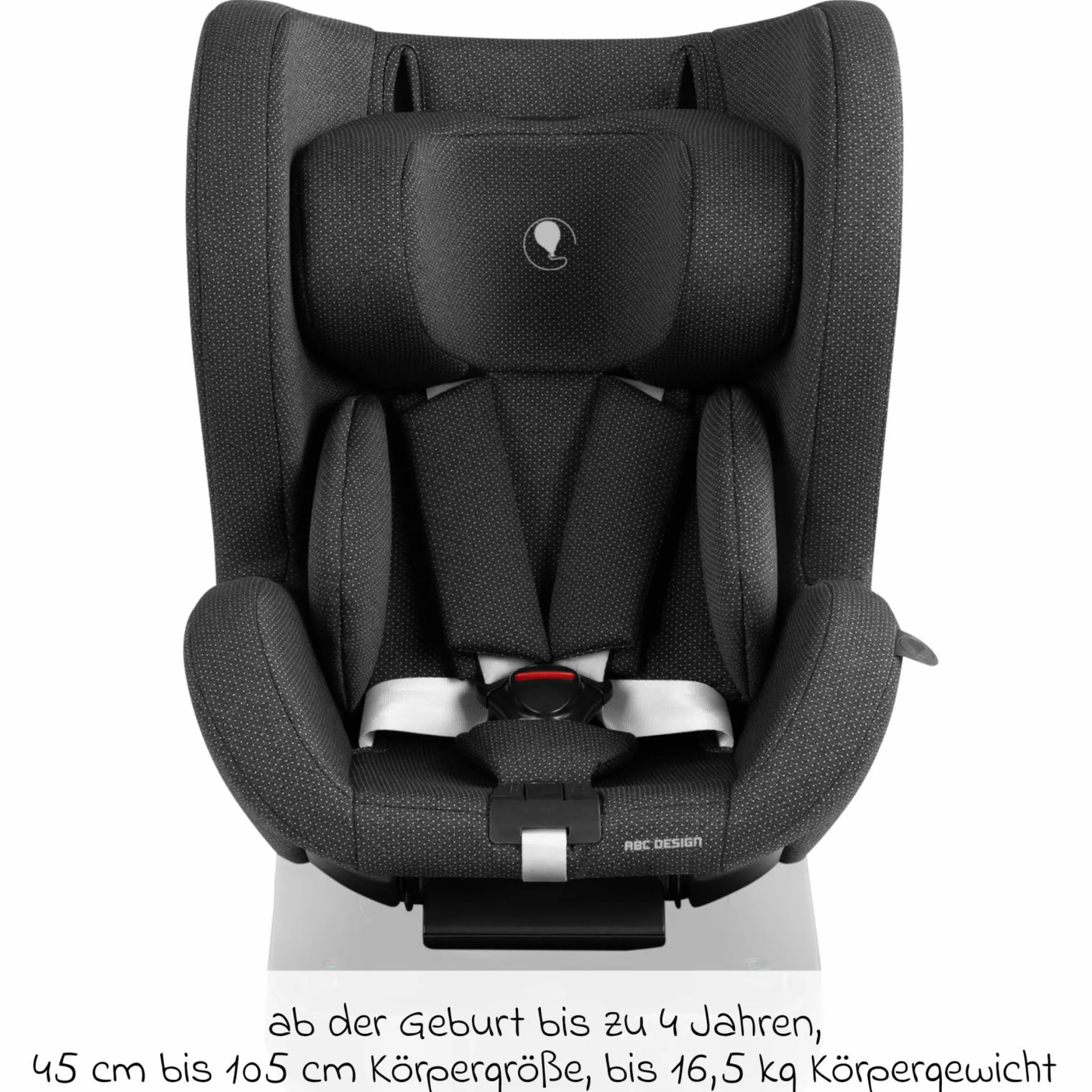 Reboarder-Kindersitz Lily i-Size ab Geburt - 4 Jahre (45 cm - 105 cm) inkl. Sitzverkleinerer - Bubble - Kollektion 2025