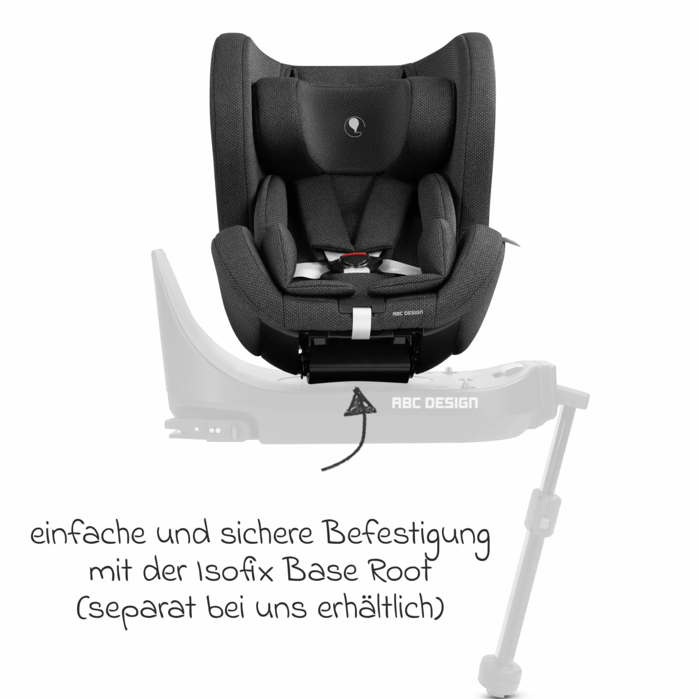 Reboarder-Kindersitz Lily i-Size ab Geburt - 4 Jahre (45 cm - 105 cm) inkl. Sitzverkleinerer - Bubble - Kollektion 2025