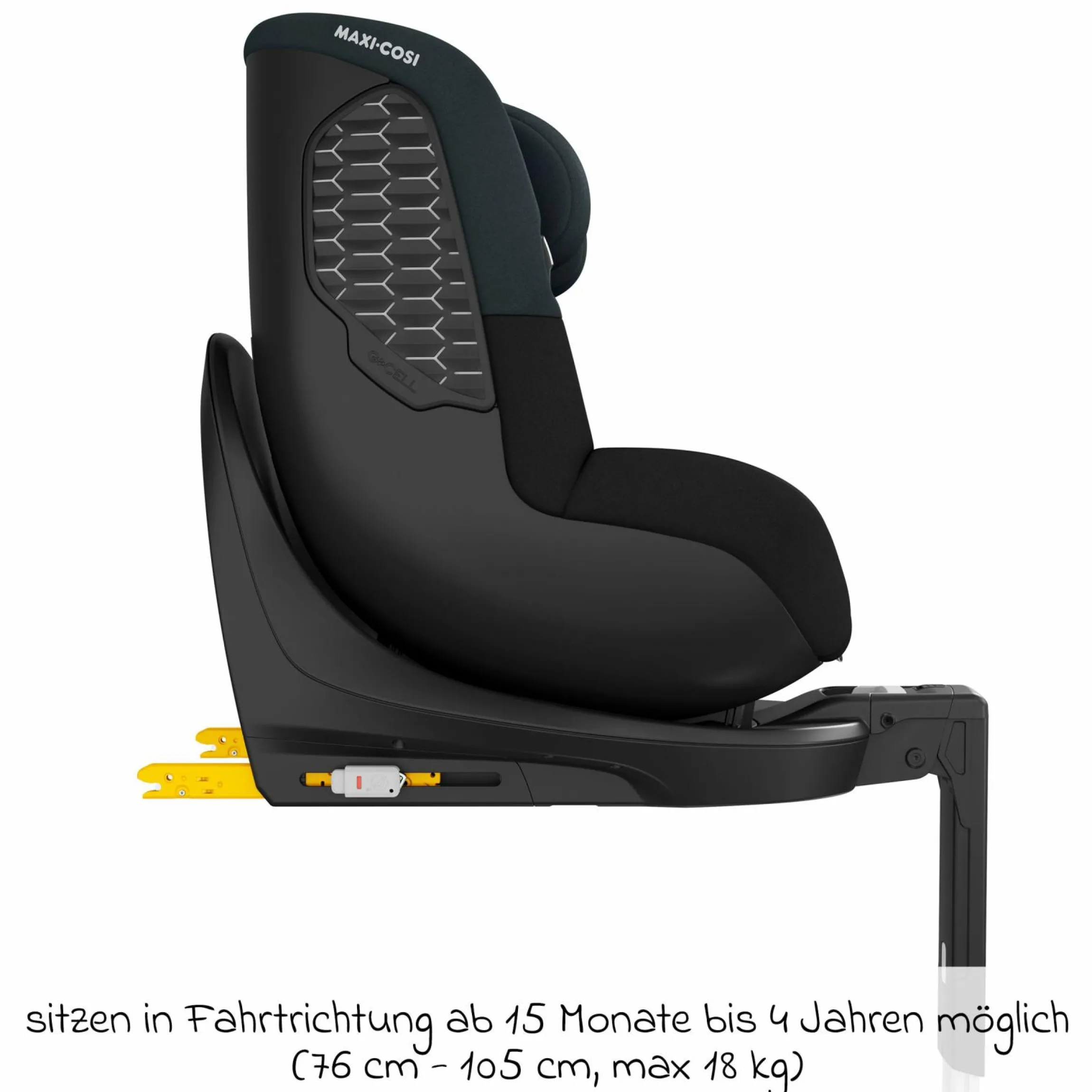 Reboarder-Kindersitz Mica 360 S - Tonal Black