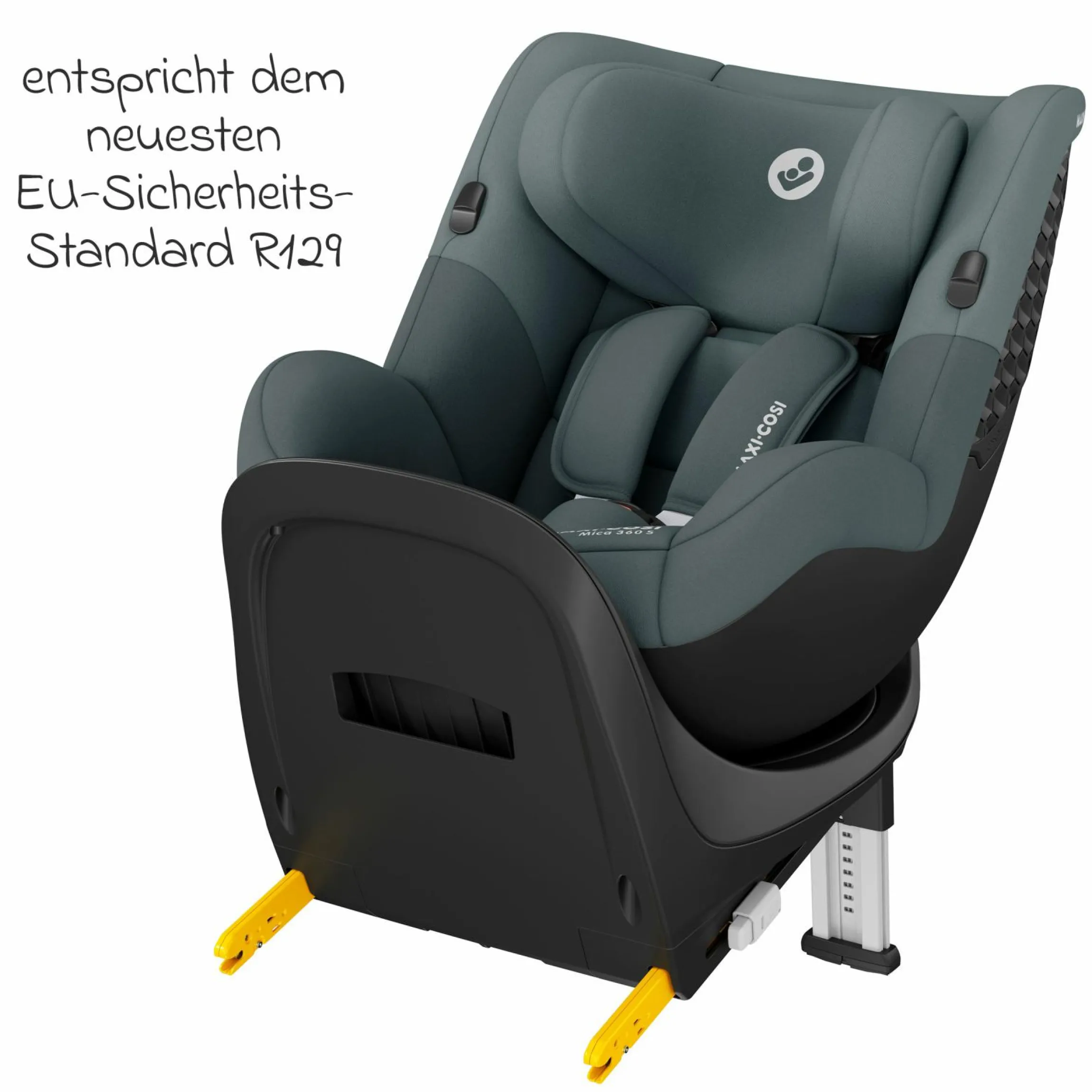Reboarder-Kindersitz Mica 360 S - Tonal Graphite