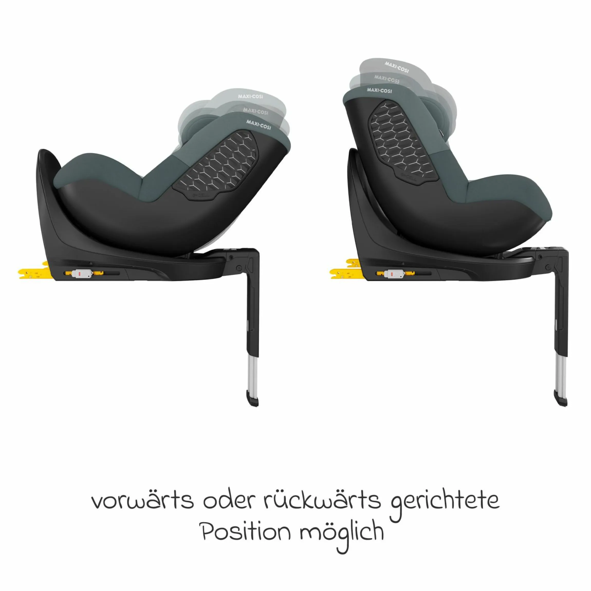 Reboarder-Kindersitz Mica 360 S - Tonal Graphite