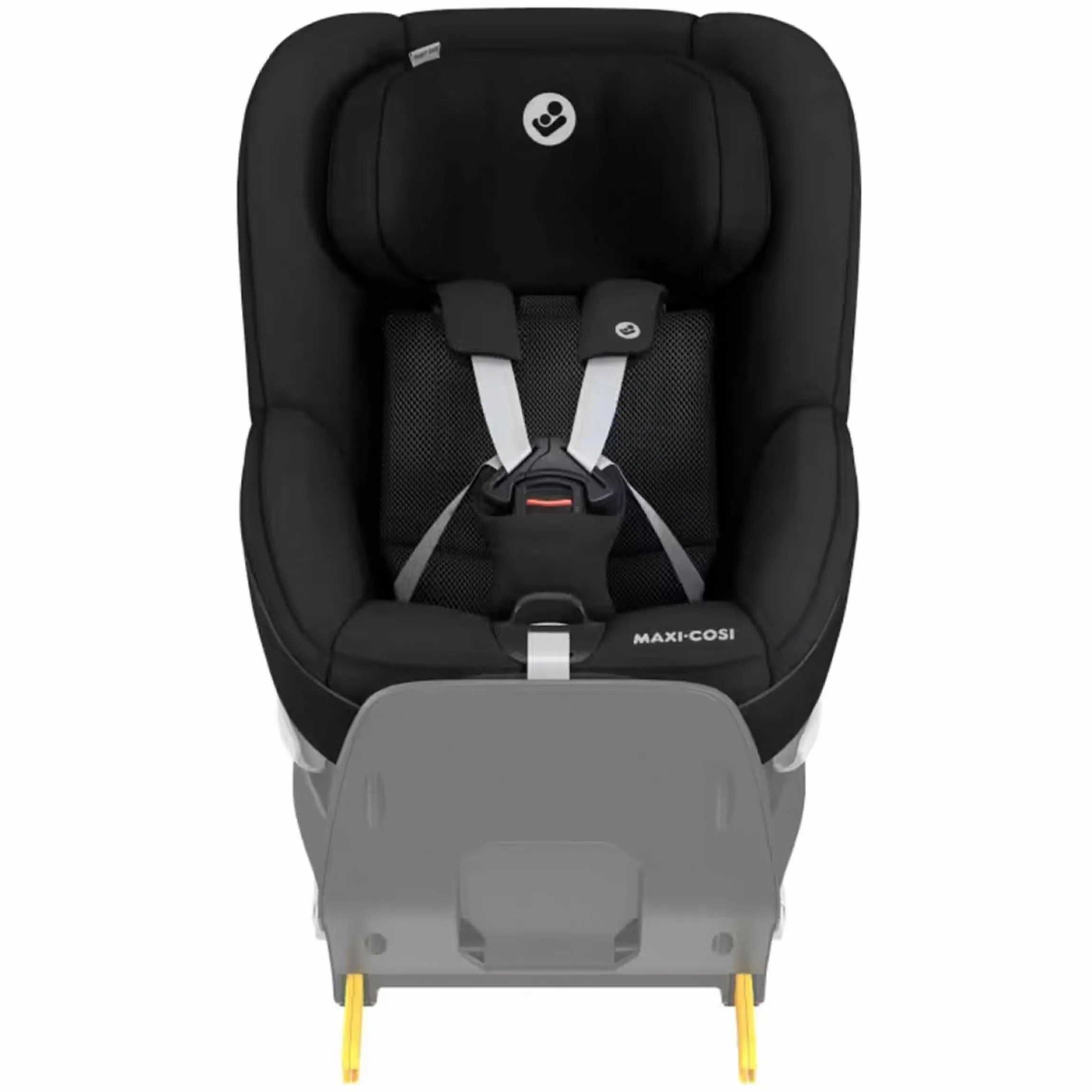 Reboarder-Kindersitz Pearl 360 ab 3 Monate - 4 Jahre (61 cm - 105 cm) 0-17,4 kg drehbar mit G-Cell-Seitenaufprallschutz - Authentic Black - Kollektion 2025