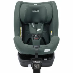 Reboarder-Kindersitz Salia 125 i-Size ab Geburt bis 7 Jahre (40 cm - 125 cm) drehbar mit Isofix-Basis - Mineral Green - Kollektion 2025