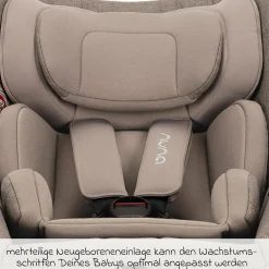 Reboarder-Kindersitz TODL next i-Size 360° drehbar ab Geburt bis 4 Jahre (40 cm - 105 cm) inkl. Sitzverkleinerer - Cedar - Kollektion 2025