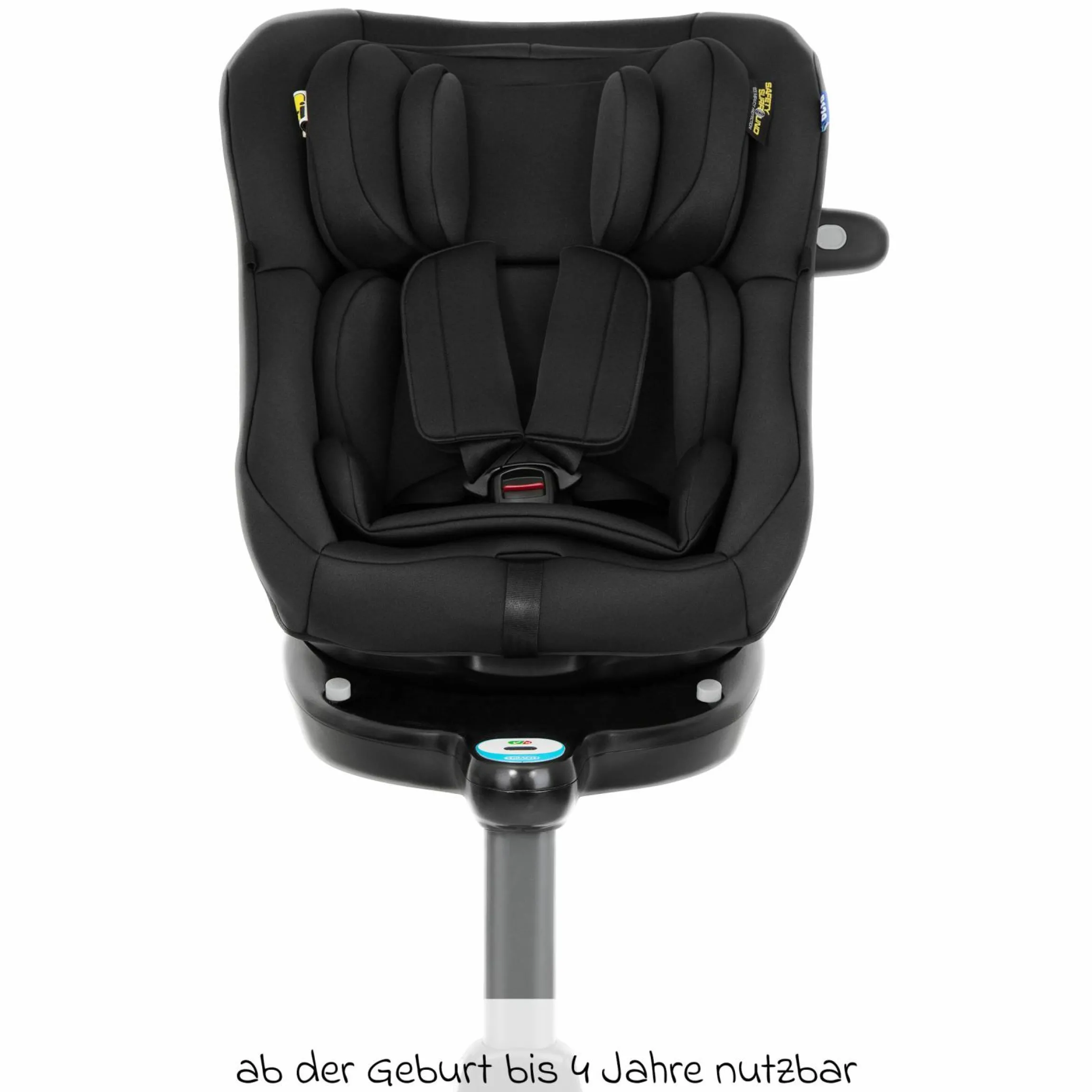 Reboarder-Kindersitz Turn2Me DLX i-Size ab Geburt - 4 Jahre (40 cm - 105 cm) inkl. Isofix-Basis - Midnight - Kollektion 2025